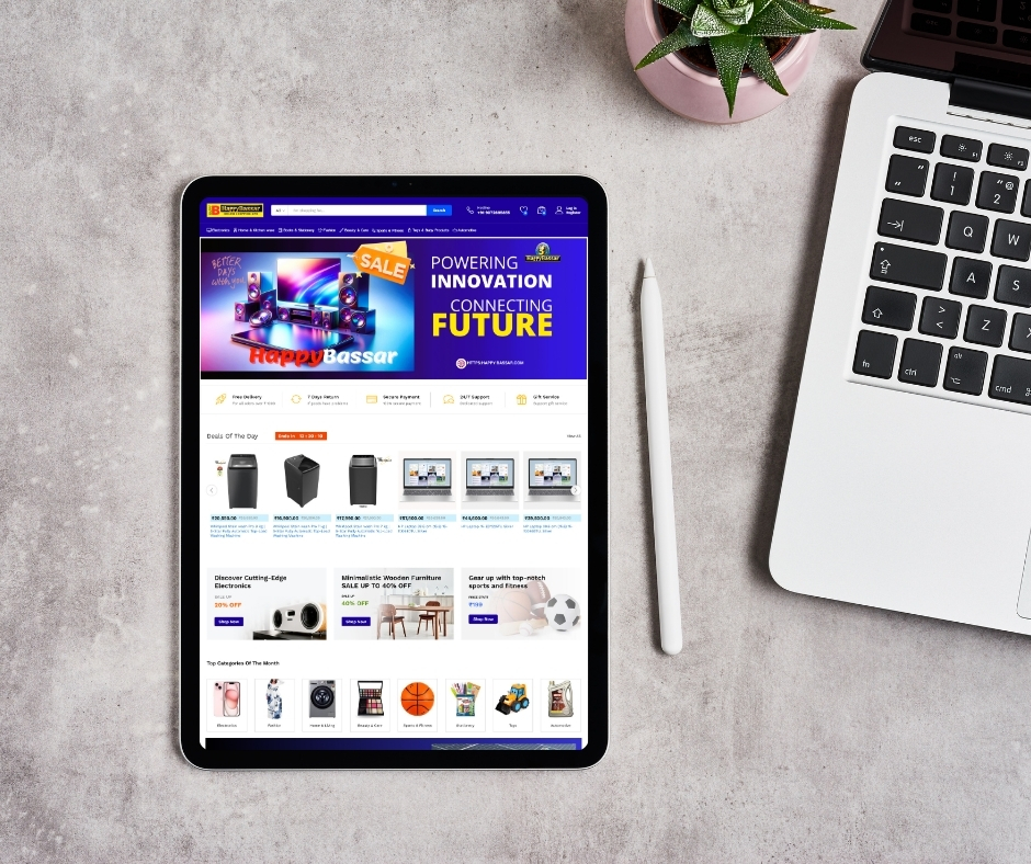 HappyBassar – Multi-Category E-Commerce Marketplace (India)