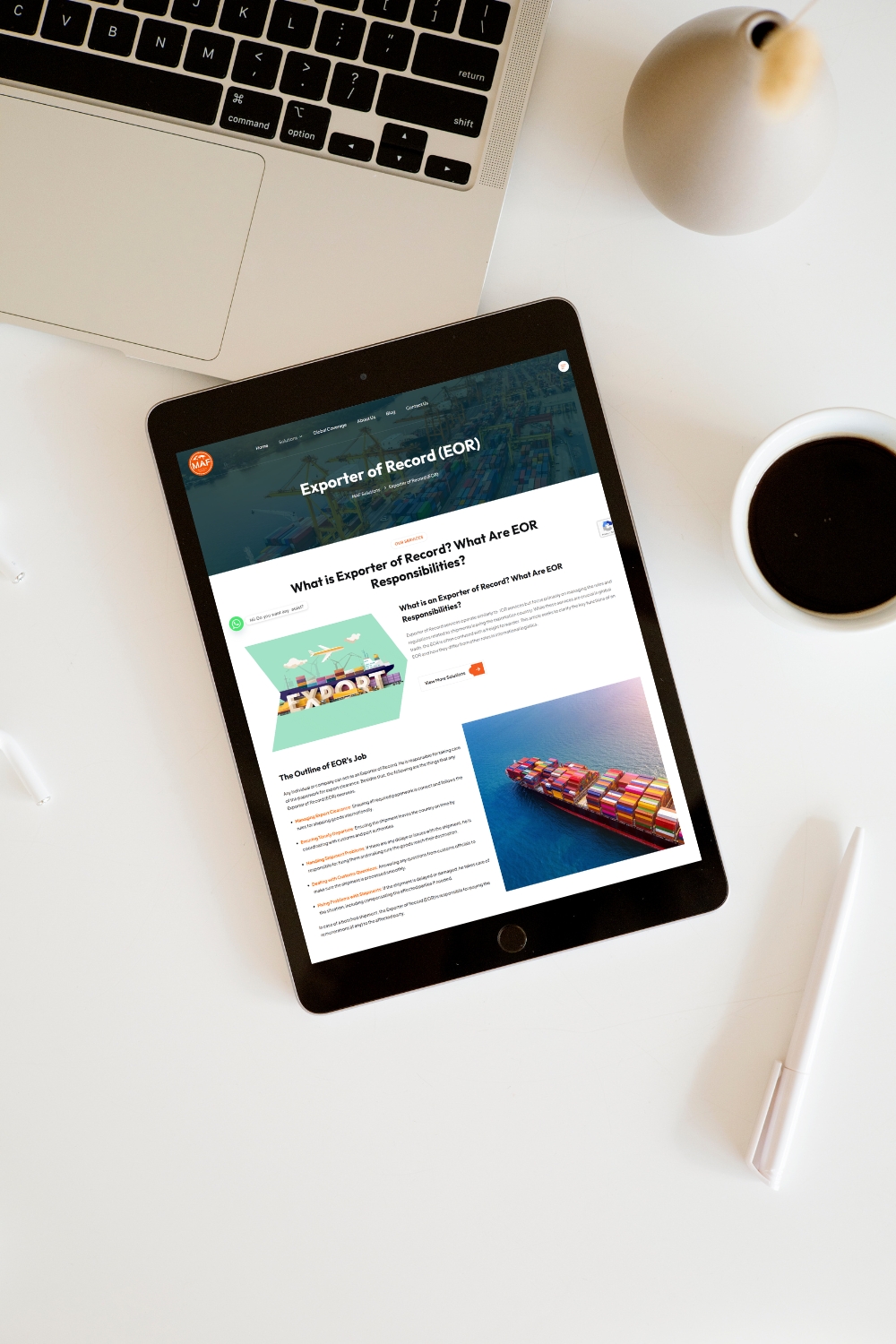 IOR Solutions – Global Customs, Compliance, EOR & Logistics Services (UAE)