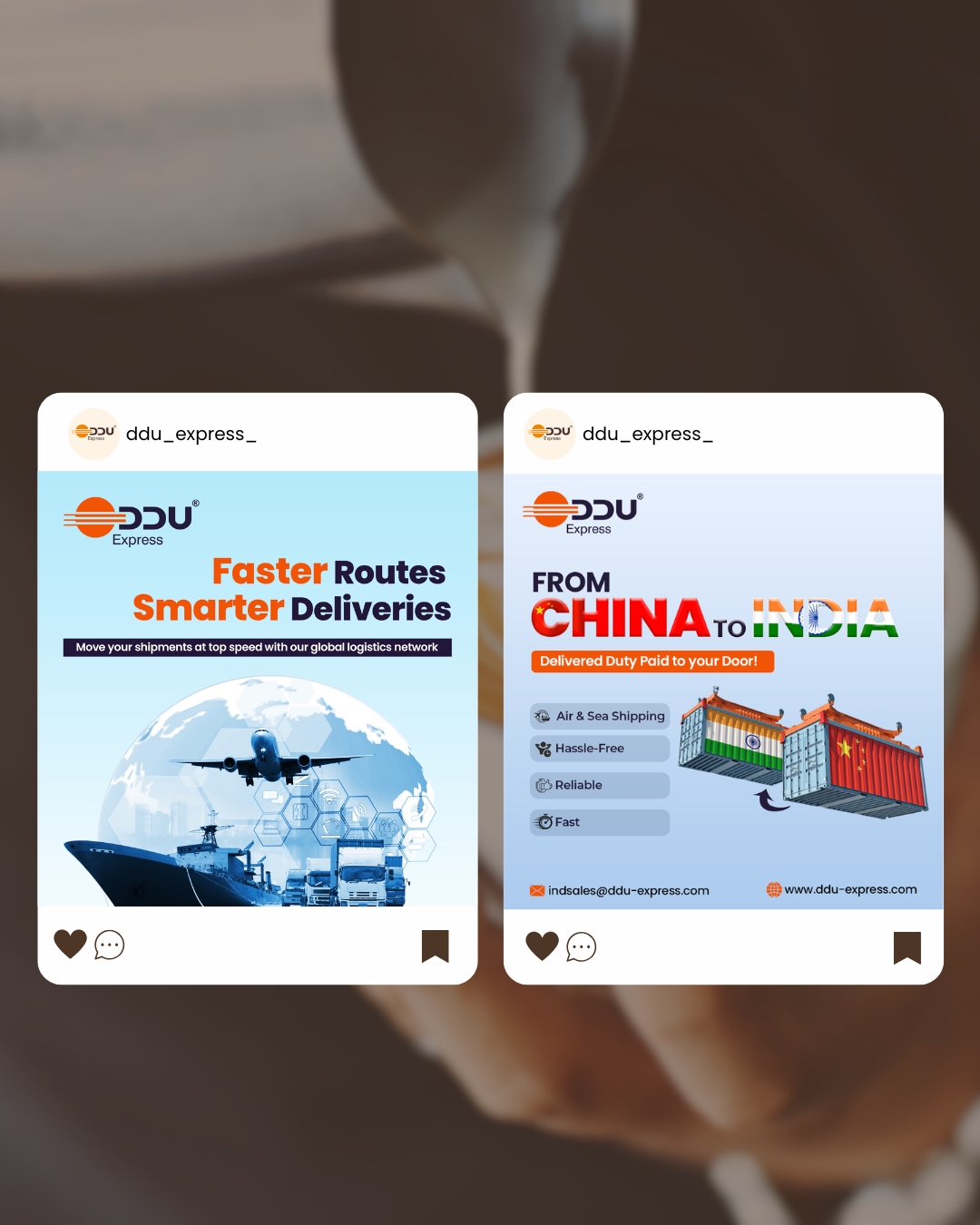 DDU Express – Seamless Global Logistics, Digitally Powered