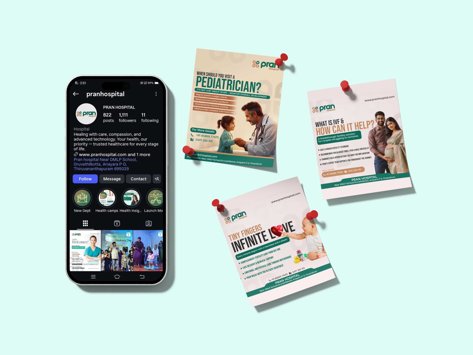 Pran Hospital – Championing Women’s Health with Heart & Digital Finesse