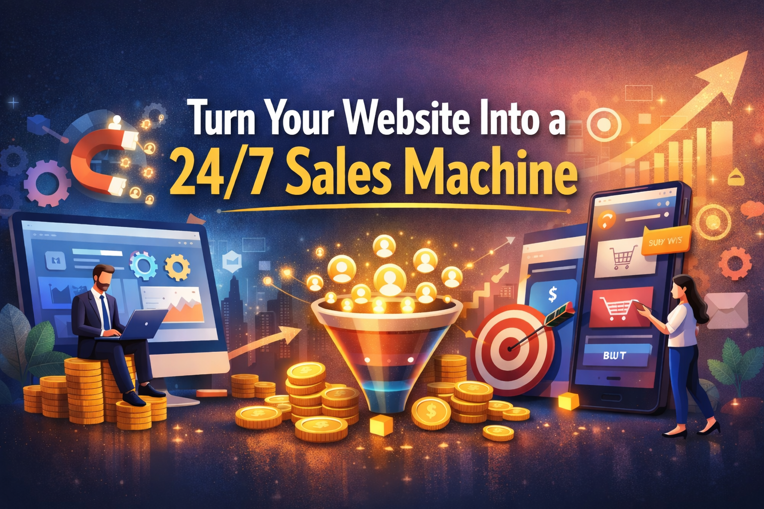 Turn Your Website Into a 24/7 Sales Machine