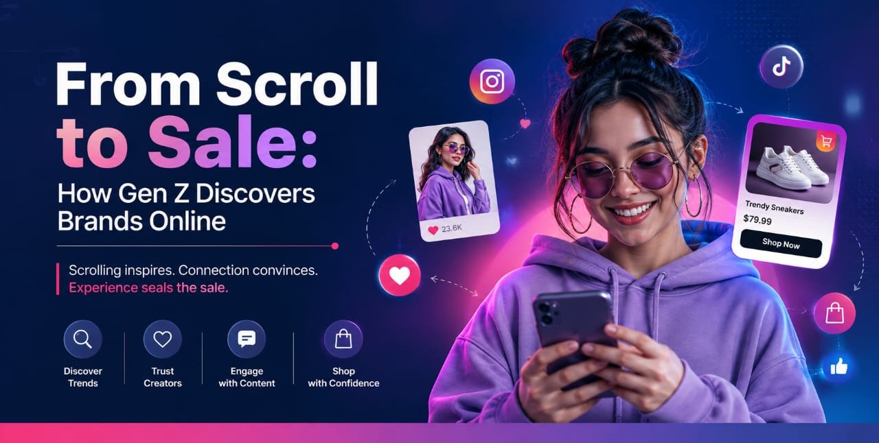 From Scroll to Sale: How Gen Z Discovers Brands Online