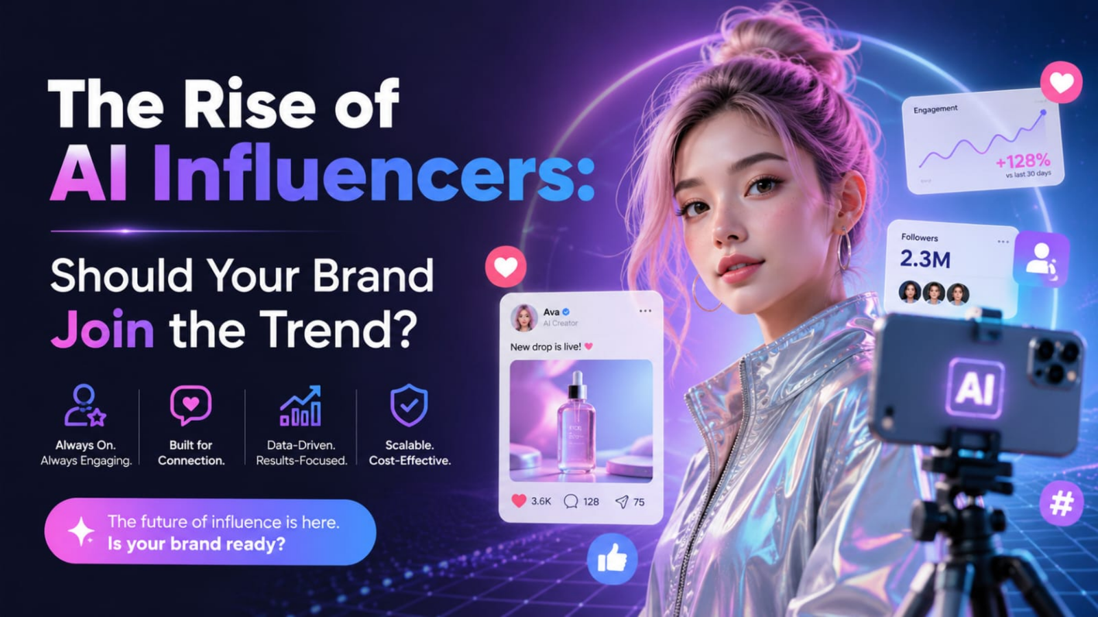 The Rise of AI Influencers: Should Your Brand Join the Trend?