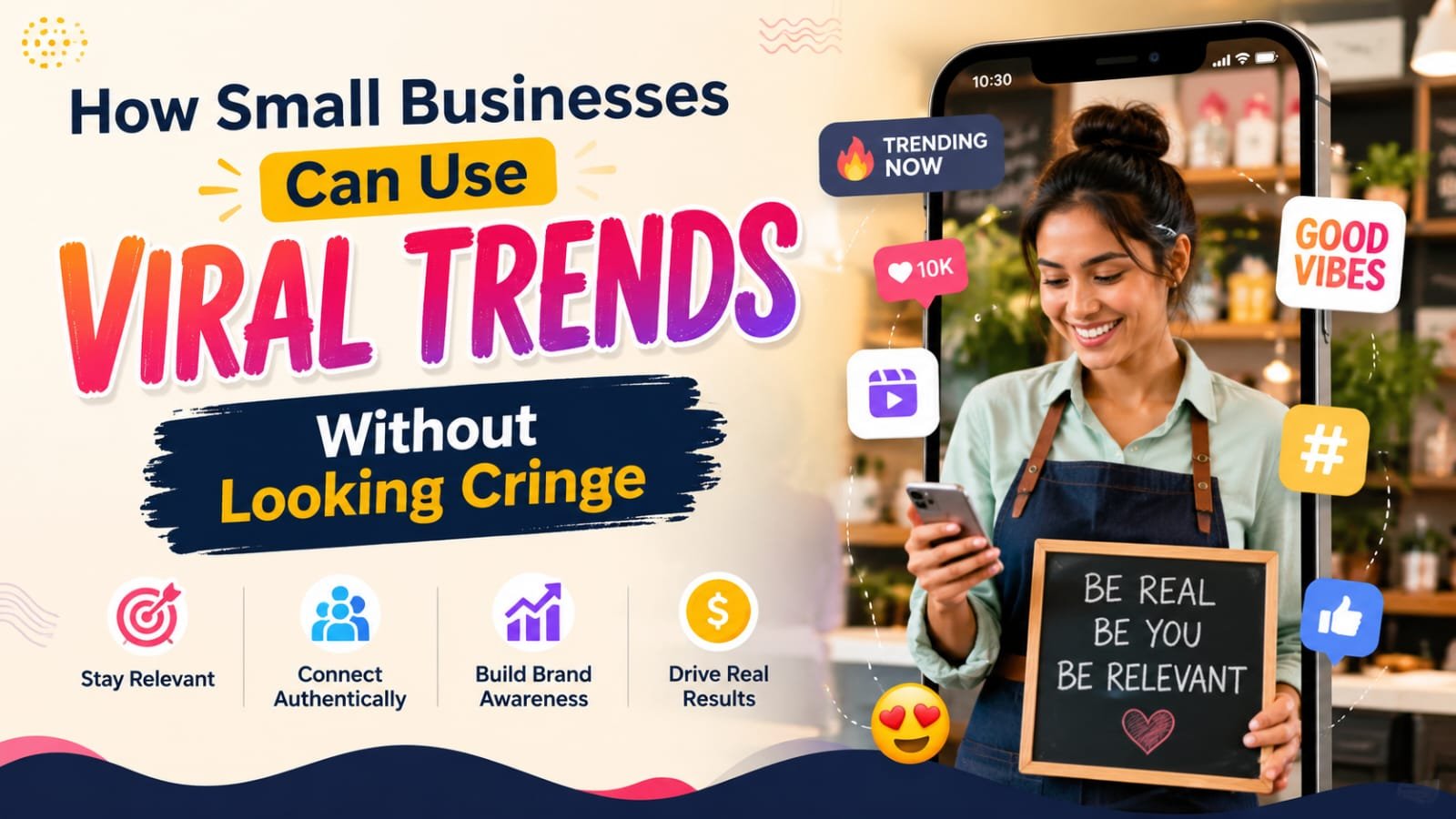 How Small Businesses Can Use Viral Trends Without Looking Cringe